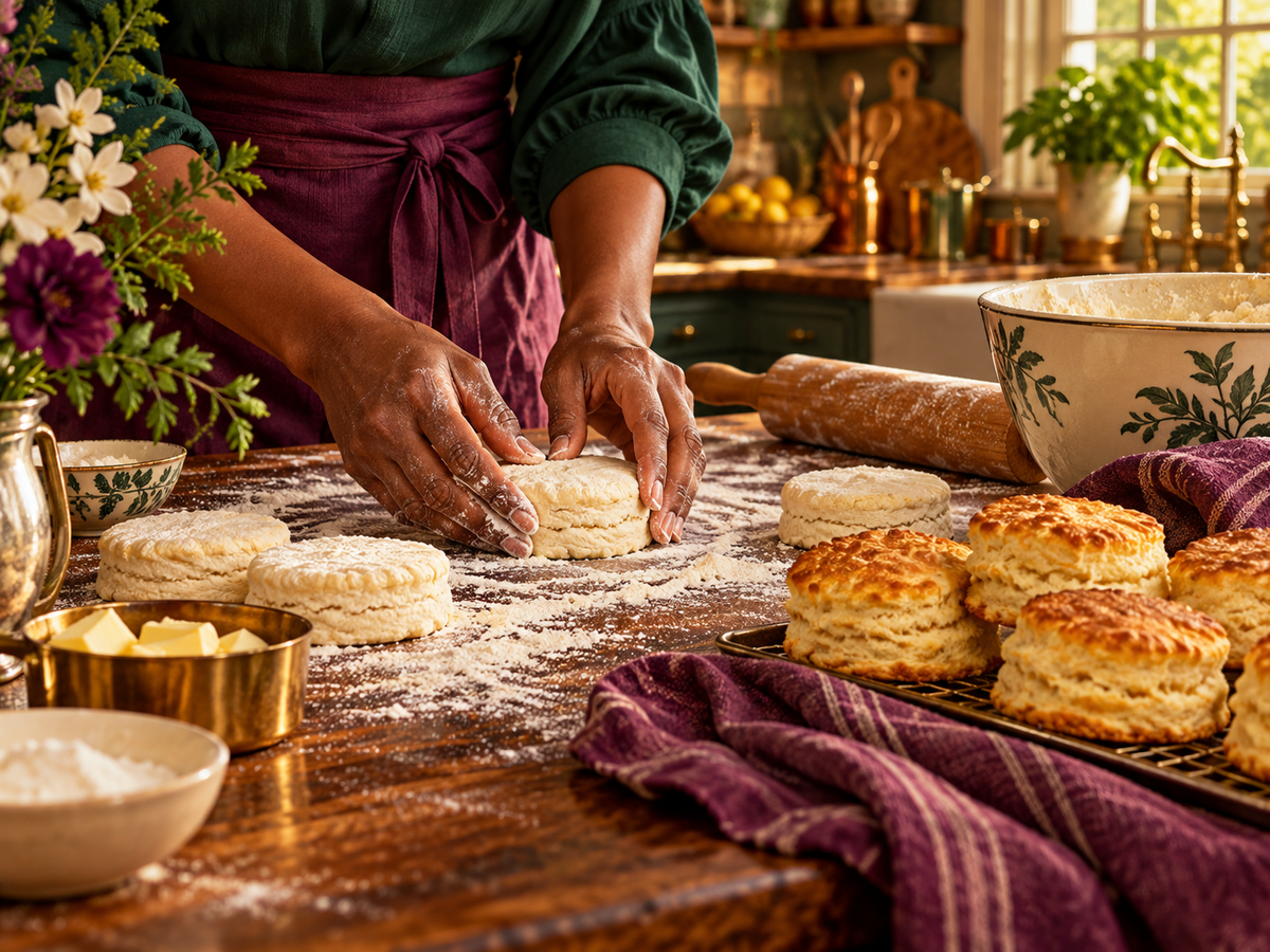 Carla Hall brings Southern baking to an October gathering
