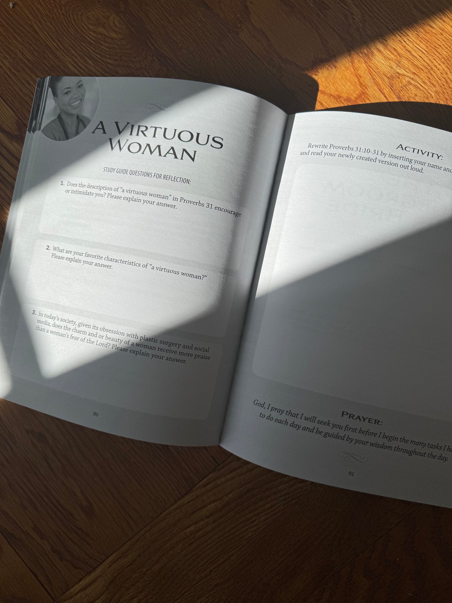 1 Workbook + 1 Book + 1 Bible