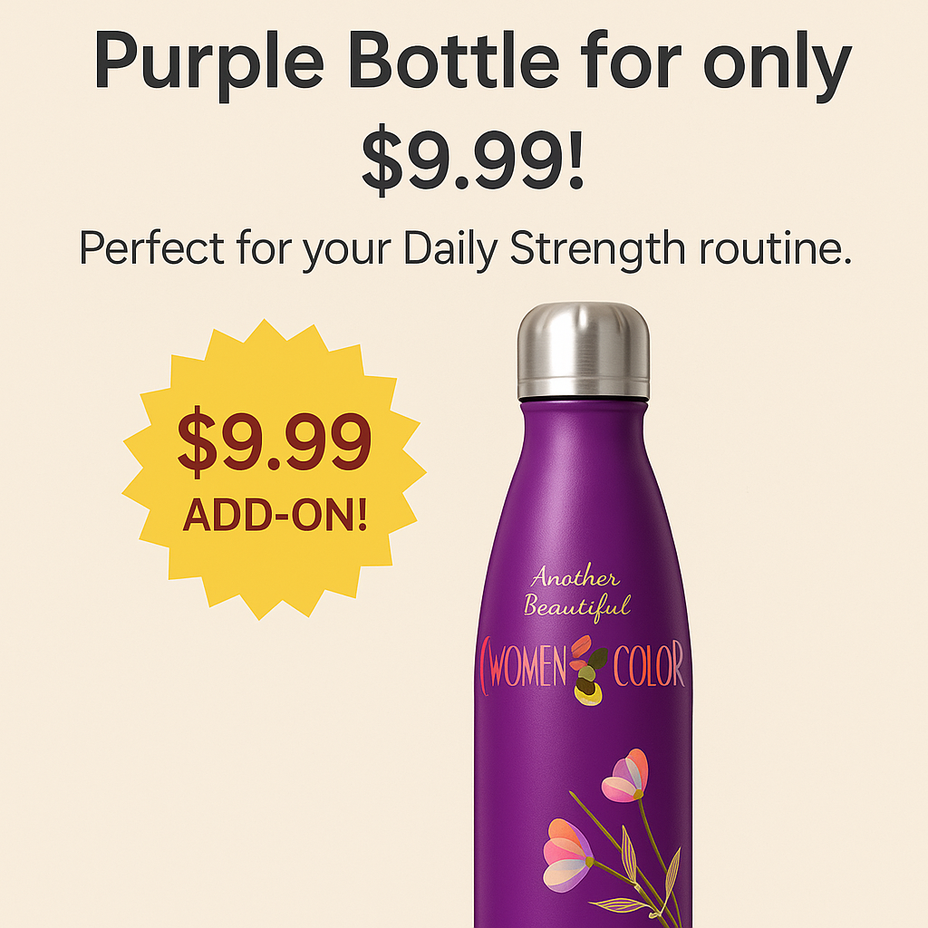 $30.00 THURSDAY OFFER - BOTTLES and BAGS PURPLE