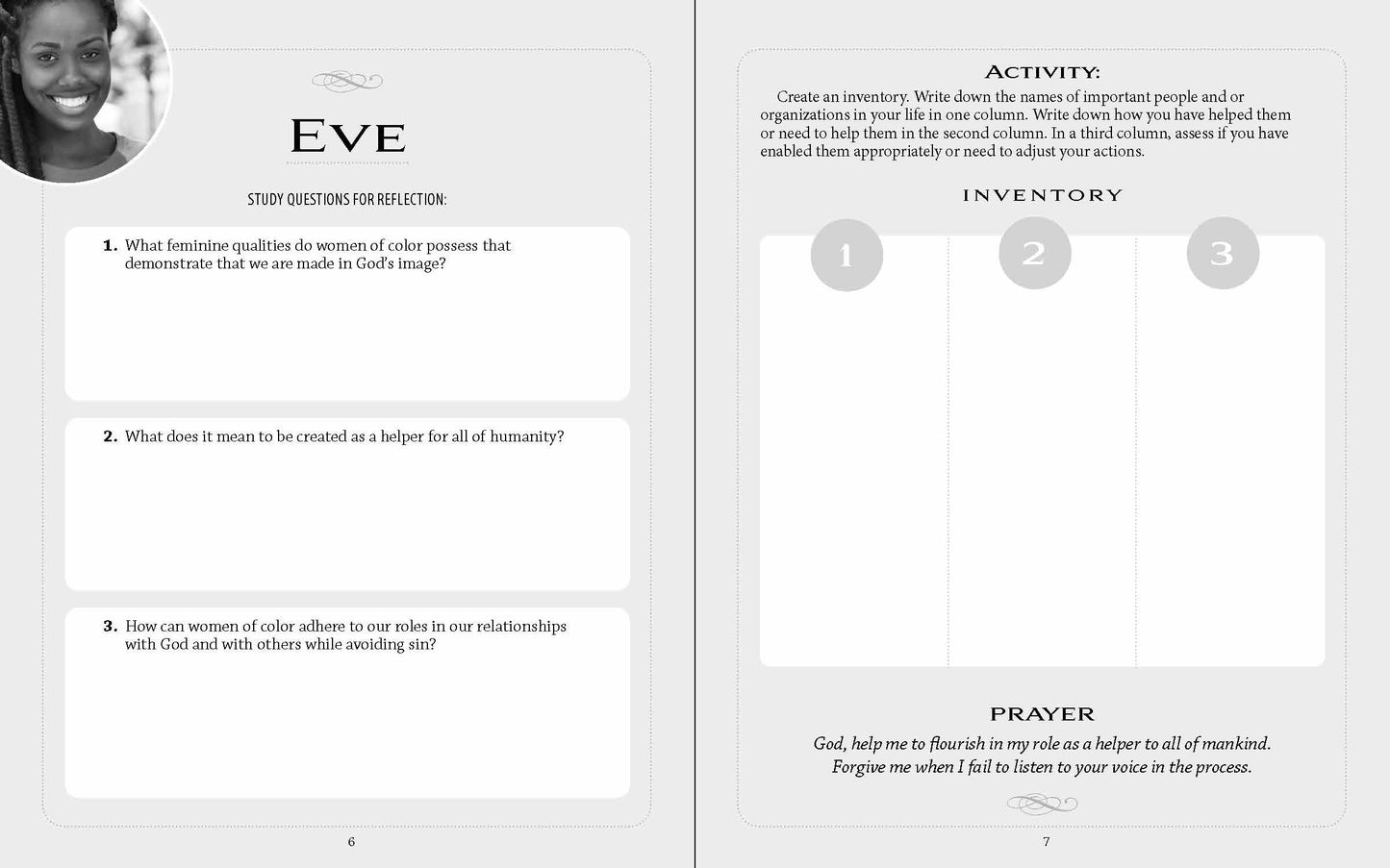 1 Workbook + 1 Book + 1 Bible