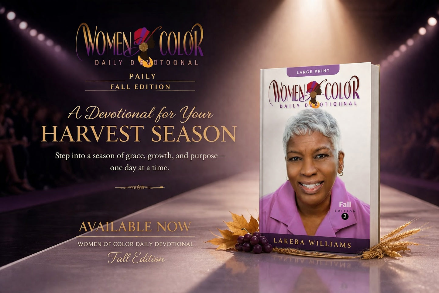Women of Color Daily Devotional - Fall - Harvest Season