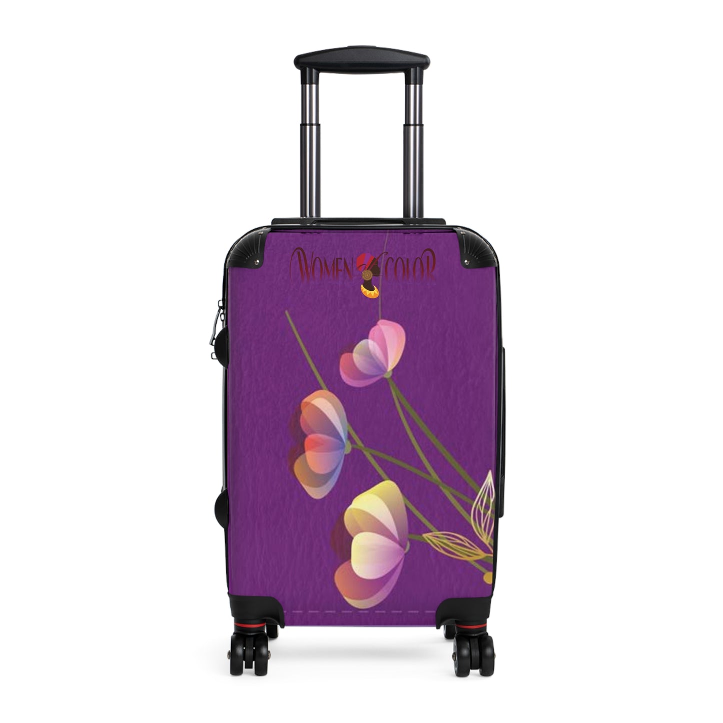 Women of Color Purple Suitcases