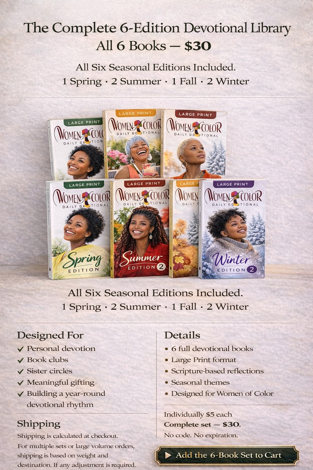 The Complete 6 Edition Devotional Library