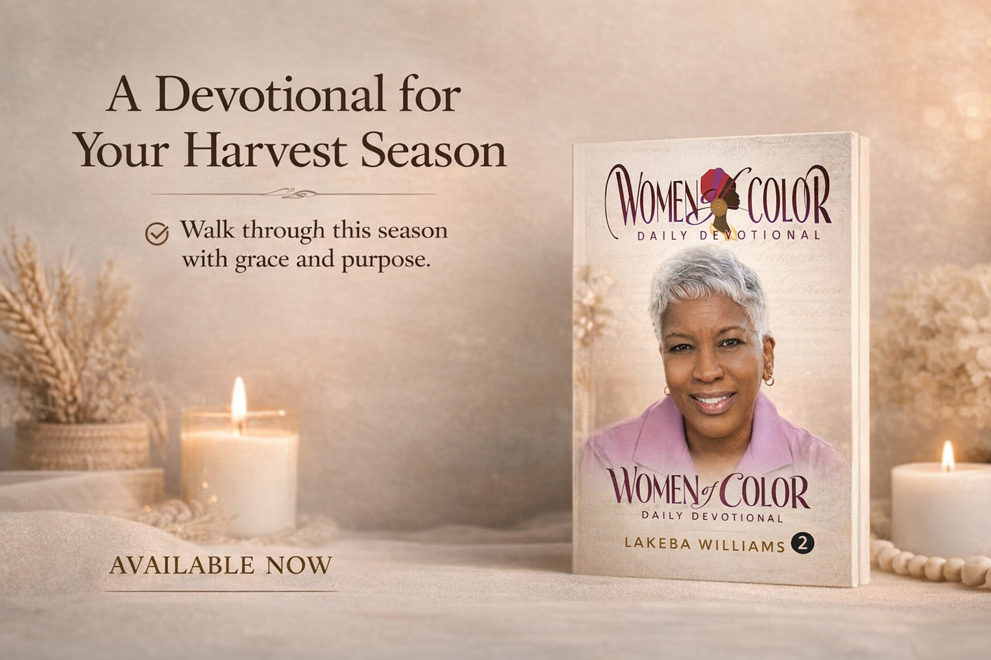 Women of Color Daily Devotional - Fall - Harvest Season