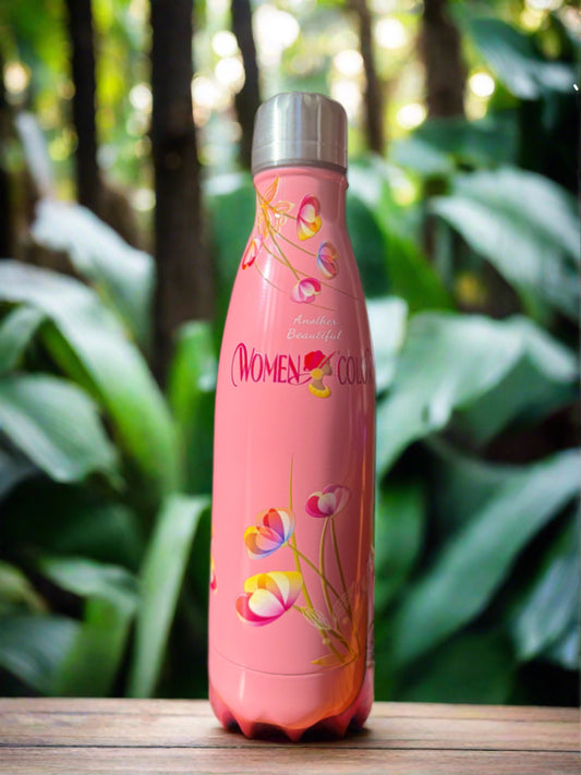 Women of Color PINK Water Bottle x 12