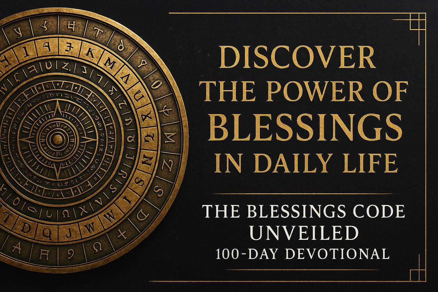 The Blessings Code Devotional