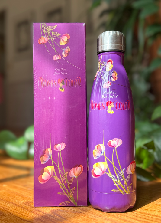 Women of Color Purple  Water Bottle