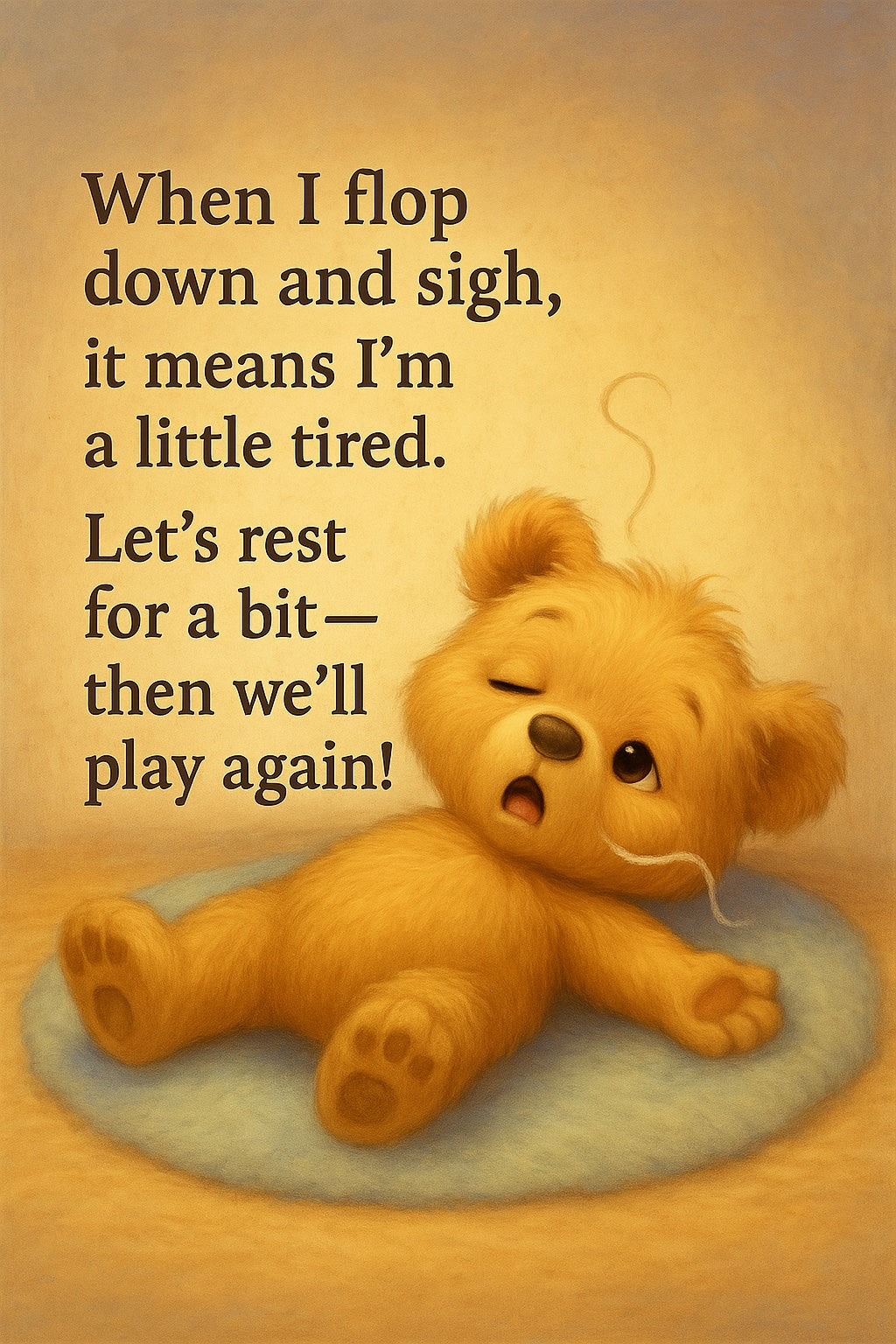 How to Tell What Your Teddy Bear Is Telling You A Winnie’s World Book